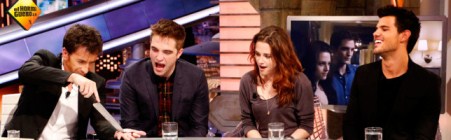 Robert Pattinson y Kristen Stewart en El Hormiguero